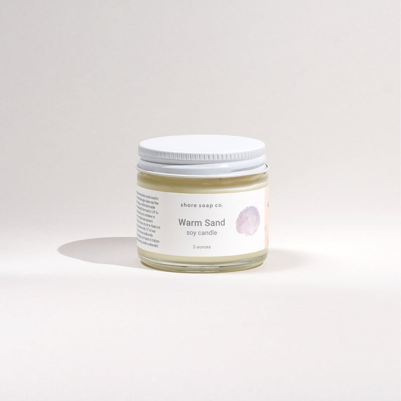 Shore Soap Co. Warm Sand Candle Tumbler Candles Lavender 2 ounce