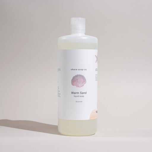 Shore Soap Co. Warm Sand Liquid Soap Refill Liquid Soap Gray