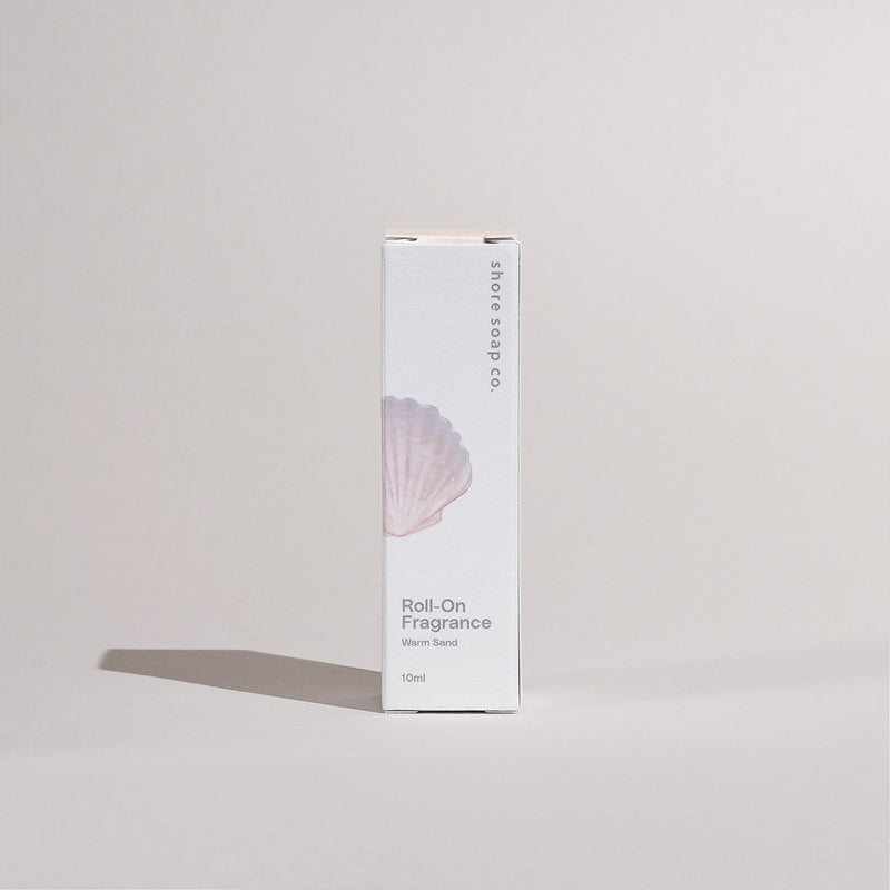 Shore Soap Co. Warm Sand Roll-On Fragrance Roll-On Fragrance Light Gray