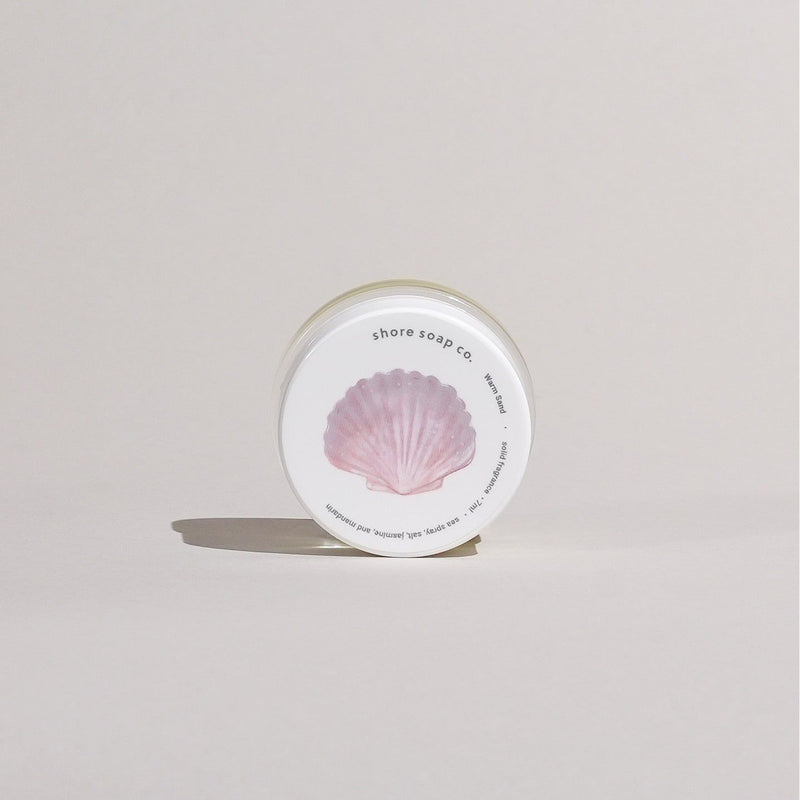 Shore Soap Co. Warm Sand Solid Fragrance Solid Fragrance Light Gray