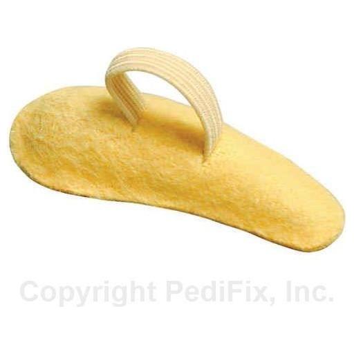 PediFix PediFix Feltastic Hammer Toe Cushion Extra Large Left Hammer Toe Cushion Sandy Brown