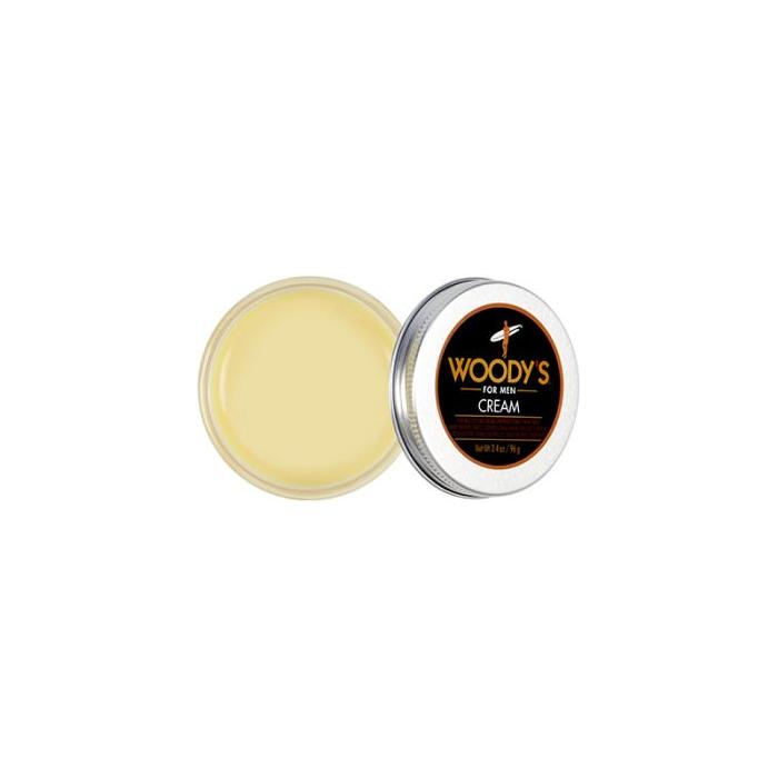 Woody's Woody's For Men Cream Flexible Styling Cream 3.4oz Hair Styling Cream Pale Goldenrod