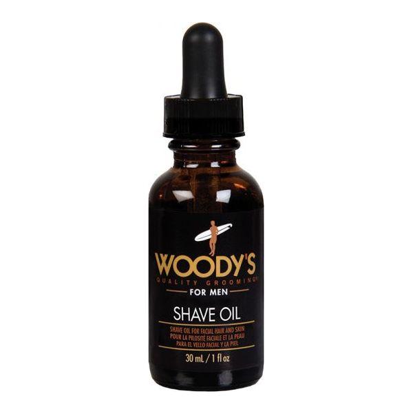 Woody's Woody's For Men Shave Oil 1 fl Oz Shave Oil Black