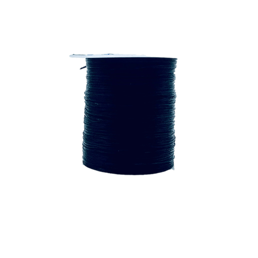 VIP Extensions Weaving Nylon Elastic Thread 25 Yards Weaving Thread Black BLACK