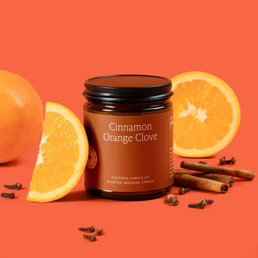Fontana Candle Co Cinnamon Orange Clove Jar Candle Candles Tomato Jar Candle