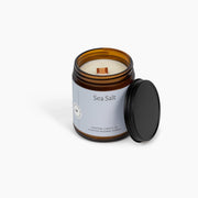 Fontana Candle Co Sea Salt Jar Candle Candles White Smoke