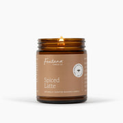 Fontana Candle Co Spiced Latte Jar Candle Candles White Smoke Jar Candle