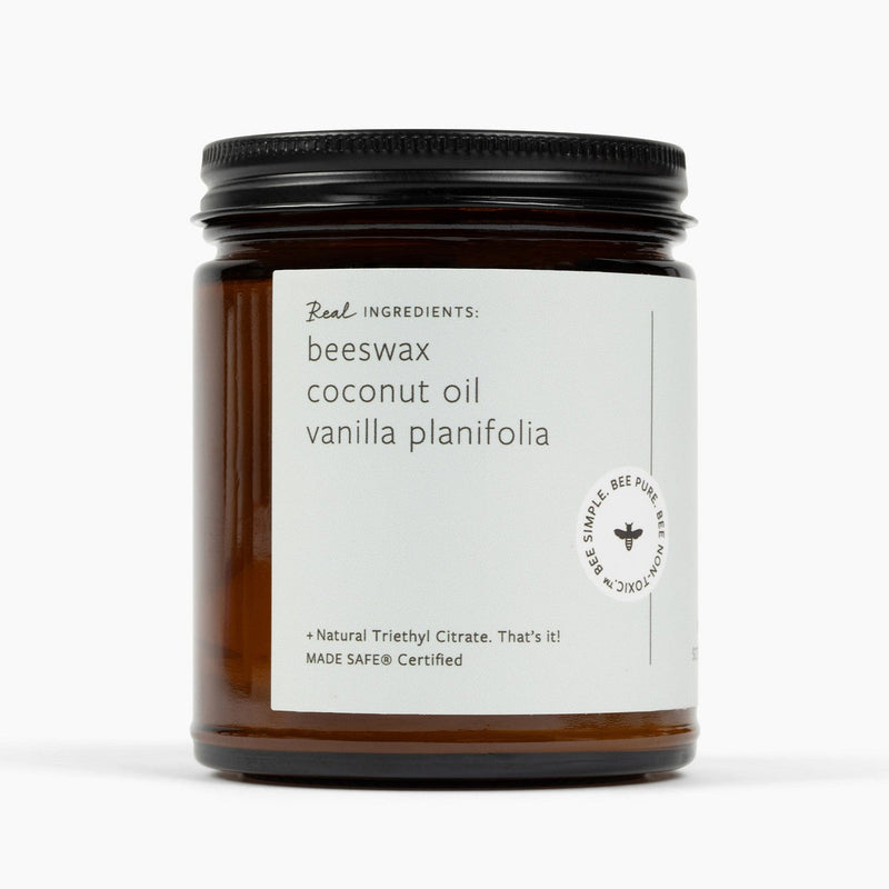 Fontana Candle Co Pure Vanilla Jar Candle Candles Light Gray Jar Candle