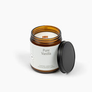 Fontana Candle Co Pure Vanilla Jar Candle Candles White Smoke Jar Candle