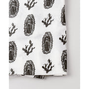 Be A Heart Our Lady of Guadalupe Muslin Swaddle Baby Blanket Swaddle Light Gray