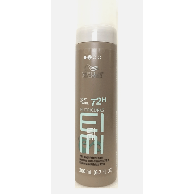 VIP Extensions Wella Eimi Nutricurls Soft Twirl 72H Anti-Frizz Foam Mousse Dim Gray