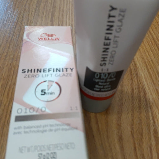 VIP Extensions Wella Shinefinity Hair Color 010/6, 2 oz Demi-Permanent Hair Color Gray