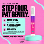 Whipi Co GLOW Hyaluronic Eye Cream Hot Pink