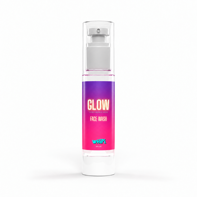Whipi Co GLOW Hyaluronic Face Wash White Smoke