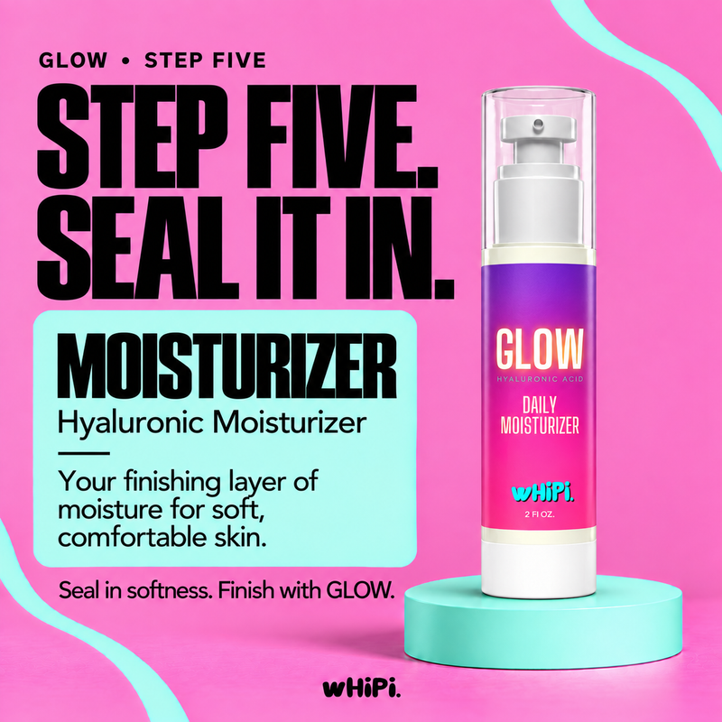 Whipi Co GLOW Hyaluronic Moisturizer Hot Pink