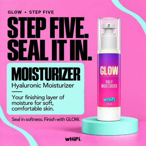 Whipi Co GLOW Hyaluronic Moisturizer Hot Pink