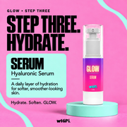 Whipi Co GLOW Hyaluronic Serum Hot Pink
