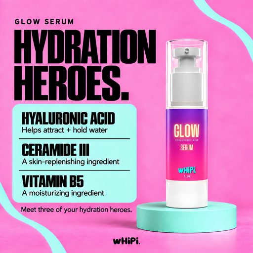 Whipi Co GLOW Hyaluronic Serum Violet