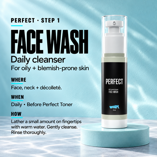Whipi Co Perfect Face Wash Light Blue