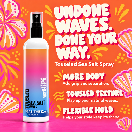Whipi Co Seas The Day Touseled Sea Salt Spray Tomato 8 oz,1 oz