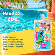 Whipi Co White Pineapple Pop Shampoo-8 oz Gold