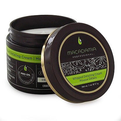 VIP Extensions Macadamia Whipped Detailing Cream, 2 oz Styling Cream White Smoke