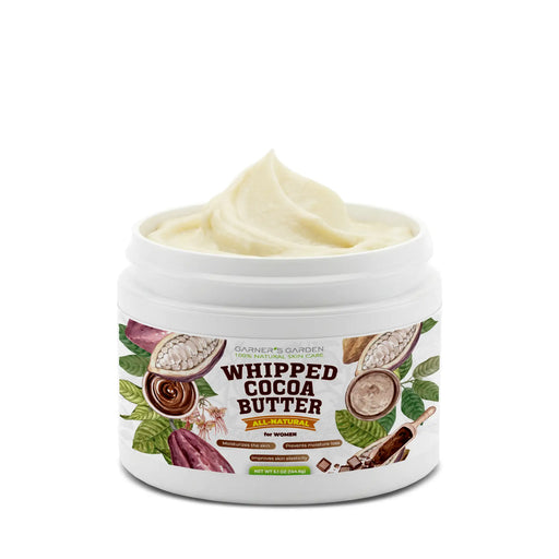 Garner's Garden Whipped Cocoa Butter Body Butter White Smoke For Mom / 3oz  Whipped Cocoa Butter (try me),For Mom / 5oz  Whipped Cocoa Butter (medium),For Mom / 10oz  Whipped Cocoa Butter (Large),For Women / 3oz  Whipped Cocoa Butter (try me),For Women / 5oz  Whipped Cocoa Butter (medium),For Women / 10oz  Whipped