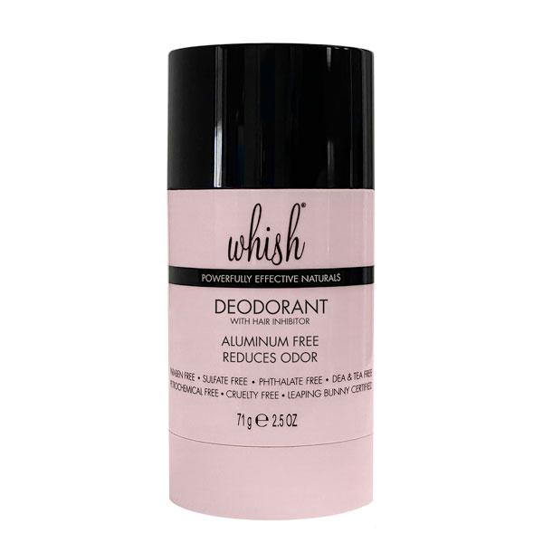 whish beauty Aluminum Free Deodorant Stick - Helps Moderate Hair Regrowth Body Care > Deodorant & Body Care Black