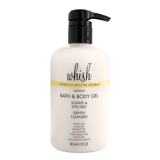 whish beauty Coconut Bath and Body Gel Body Care > Bath & Shower > Bath and Body Gel Antique White