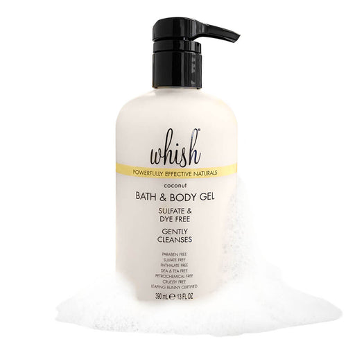 whish beauty Coconut Bath and Body Gel Body Care > Bath & Shower > Bath and Body Gel White Smoke