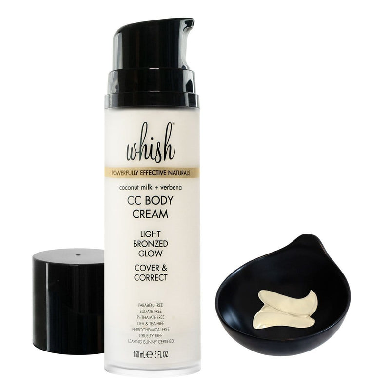 whish beauty Coconut Milk+Verbena CC Body Cream Body Care > Self Tan & Glow Light Gray