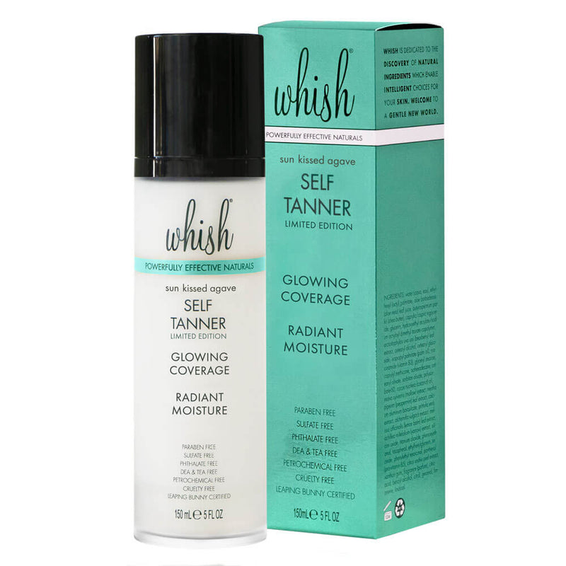 whish beauty Sun Kissed Agave Self Tanner Lotion - LIMITED EDITION! Body Care > Self Tan & Glow > Self Tanner White Smoke