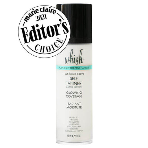 whish beauty Sun Kissed Agave Self Tanner Lotion - LIMITED EDITION! Body Care > Self Tan & Glow > Self Tanner Black