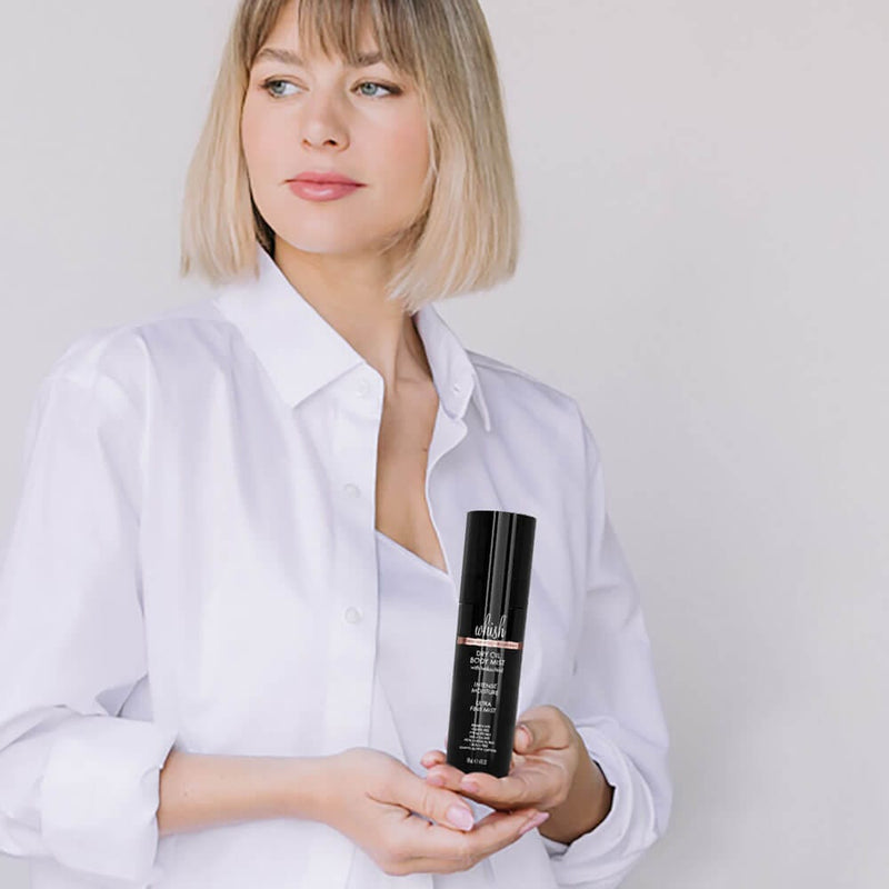 whish beauty Dry Oil Body Mist with Bakuchiol Skin Care > Moisturizers Light Gray