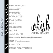 whish beauty Lavender Bath and Body Gel Body Care > Bath & Shower > Bath and Body Gel White Smoke