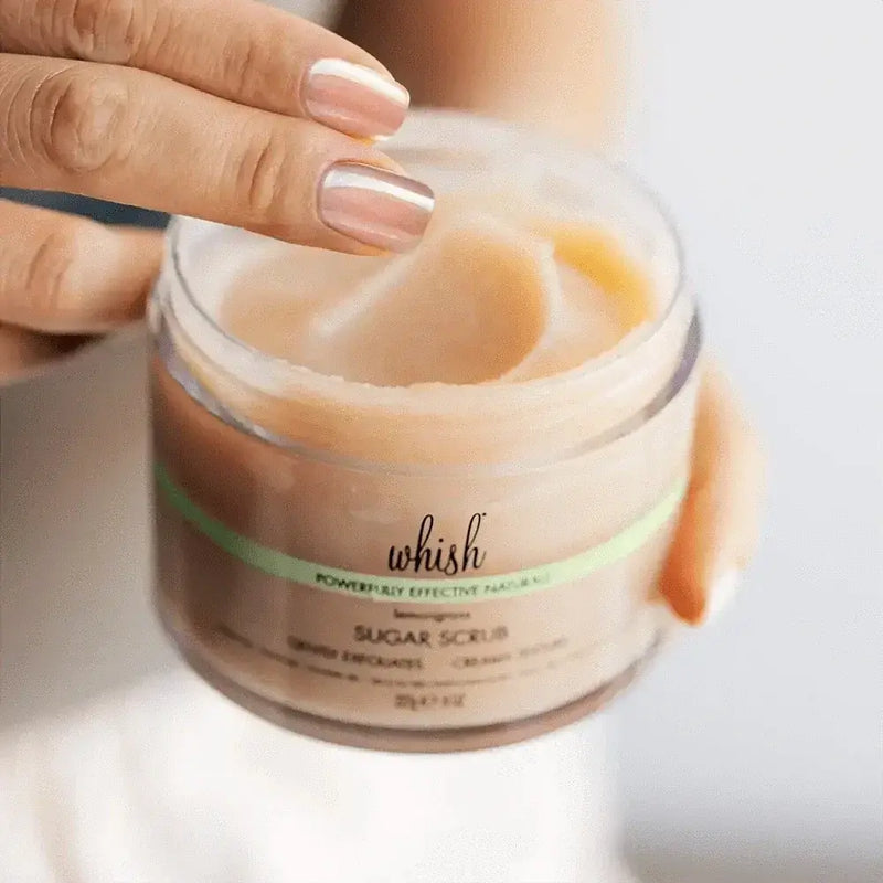 whish beauty Lemongrass Sugar Scrub Body Care > Exfoliators > Sugar Scrub Lavender