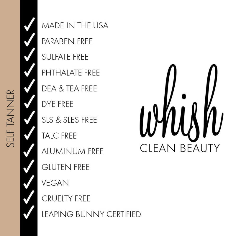 whish beauty Coconut Milk+Verbena - Coconut Self Tanner Lotion Body Care > Self Tan & Glow > Self Tanner White Smoke