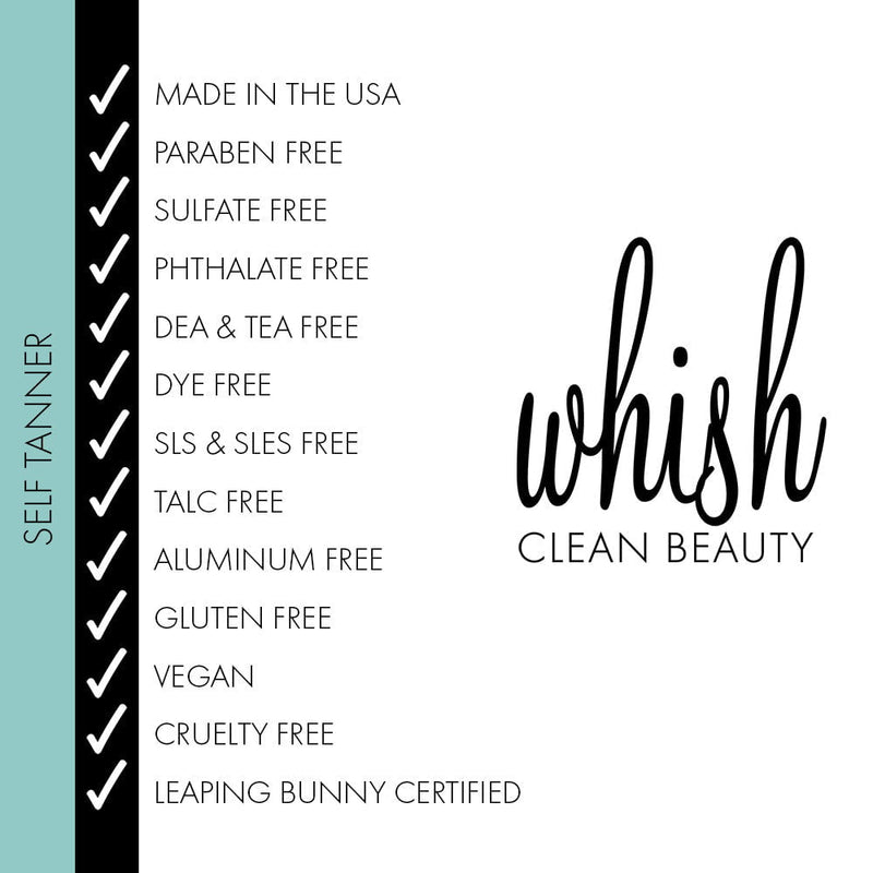 whish beauty Sun Kissed Agave Self Tanner Lotion - LIMITED EDITION! Body Care > Self Tan & Glow > Self Tanner White Smoke