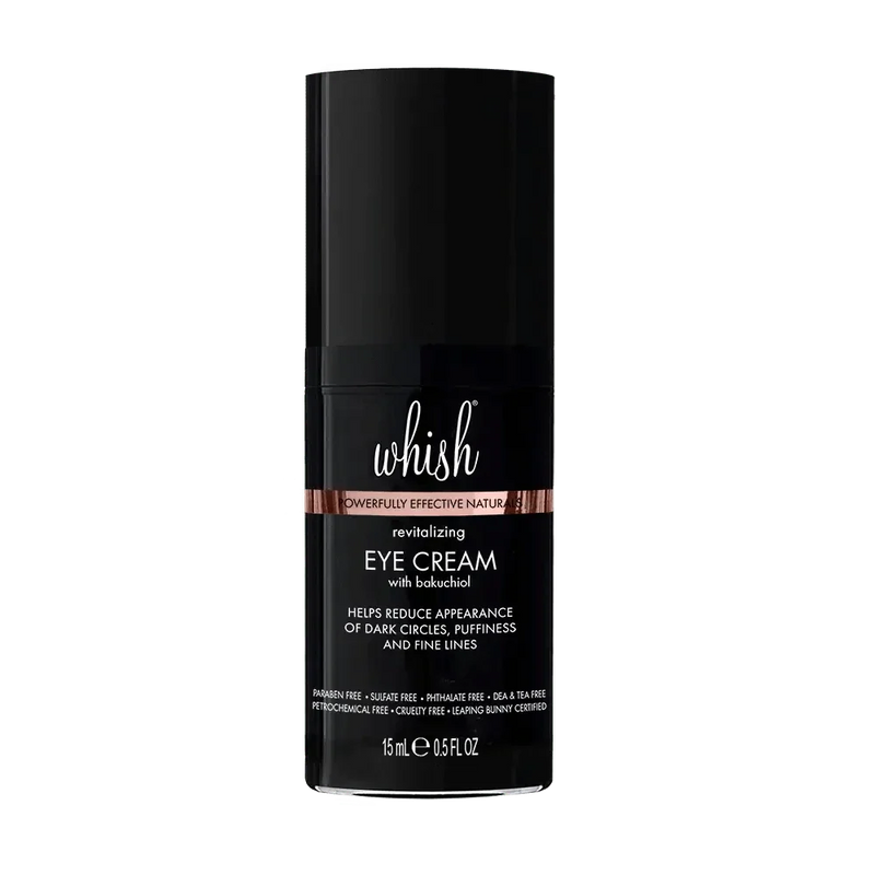 whish beauty Revitalizing Eye Cream with Bakuchiol - New and Improved! Skin Care > Eye Treatment Black