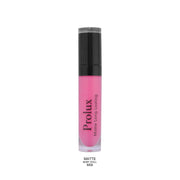 Prolux Cosmetics Best Matte Long Lasting Lip Gloss Lip Gloss Pale Violet Red 5 Uptown Pink,6 Baby Doll,7 Juicy Papaya,8 Red Velvet,9 Cherries in the Snow,13 Russion Red,21 Vintave,23 Melrose,24 Nude,32 Mocha Madness,36 Rebel,37 DRAGON FRUIT,38 SOUR CHERRY,39 Poppy Love,40 Bewitch,41 Wicked,42 Stone,44 Toxic,46 Sugarplum,47 Mermaid