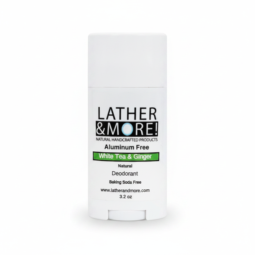 Lather and More! White Tea and Ginger Natural Deodorant deodorant Lavender