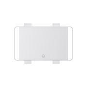 Lurella Cosmetics Visor Mirror Car Mirror Lavender White