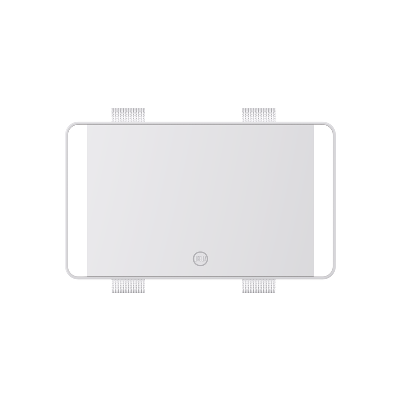 Lurella Cosmetics Visor Mirror Car Mirror Lavender White