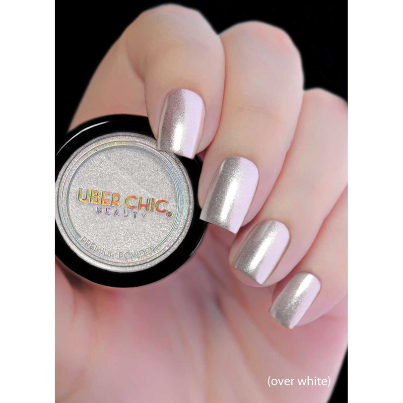 UberChic Beauty White Magic Chrome Powder Rosy Brown
