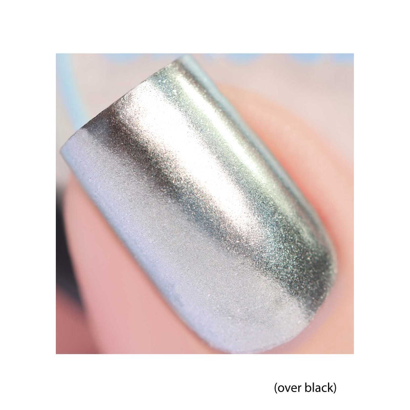 UberChic Beauty White Magic Chrome Powder Gray