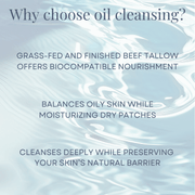 Clara & Fritz Tallow Shop Tallow-Based Oil Cleanser Facial Cleansers Lavender Lightly Scented 4 oz,Unscented 4 oz,Unscented 2 oz,Lightly Scented 2 oz