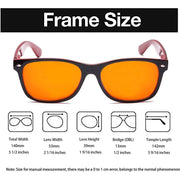 eyekeeper.com Wide Blue Light Blocking Eyeglasses 4-DSS109 Eyeglasses White Smoke Black Red,Tortoise