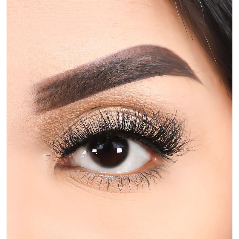 Lurella Cosmetics 3D Mink Eyelashes - Widow False Eyelash Wheat