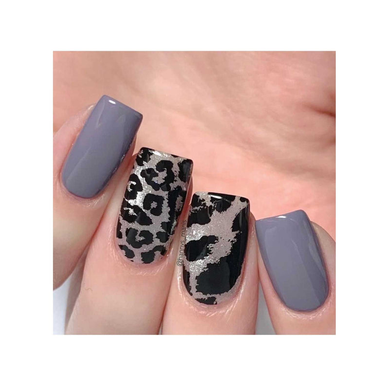 UberChic Beauty Wild Luxury: Warm Blooded Stamping Plate Rosy Brown
