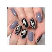 UberChic Beauty Wild Luxury: Warm Blooded Stamping Plate Rosy Brown